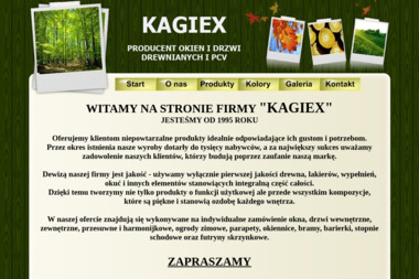 Kagiex Producent okien oraz drzwi drewnianych i pcv - Okna aluminiowe Mykanów