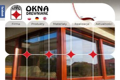 Karo. Okna drewniane - Okna aluminiowe Stawiguda