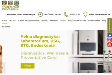 Klinika Szmaragdowa - Usługi Weterynaryjne Lublin