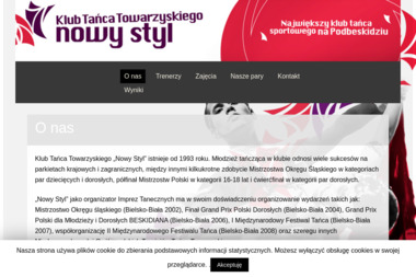 Klub Tańca Towarzyskiego Nowy Styl - Kursy Tańca Bielsko-Biała