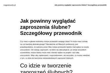 MagnetCards - Wizytówki Na Papierze Ozdobnym Wrocław