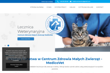 Gabinet Weterynaryjny Centrum Zdrowia Małych Zwierząt Medicovet - Usługi Weterynaryjne Kęty
