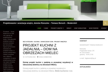 ModernART Tomasz BORUCH Rzeszów - Domy Szkieletowe Zaczernie