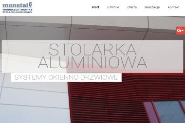 Monstal-Wrona. Produkcja i montaż stolarki aluminiowej - Okna aluminiowe Rybarzowice
