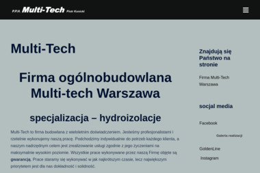P.P.H. Multi-Tech Piotr Konicki - Rewelacyjna Restauracja Zabytków w Pruszkowie
