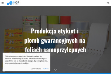 Justyna Radajewska Ngr Etykiety Firma Produkcyjno Usługowa - Drukarnia Poznań