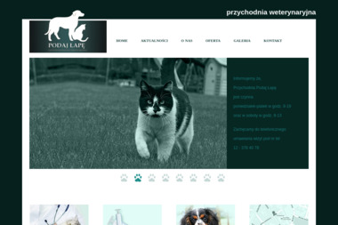 Przychodnia Weterynaryjna Podaj Łapę. Weterynarz,zwierzęta domowe - Lecznica Dla Zwierząt Zabierz&oacute;w