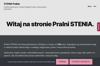 Stenia. Pralnia, magiel, obszywanie dywanów - Pralnia Warszawa