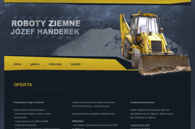 Hańderek Józef Roboty Ziemne - Roboty ziemne Łodygowice