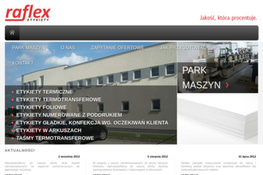Raflex Etykiety Sp. z o.o. - Drukarnia Nagradowice