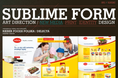 Sublime Form. Reklama, reklama internetowa - Projektowanie Indentyfikacji Wizualnej Łódź