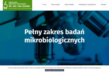 Laboratorium Diagnostyki Weterynaryjnej Ewa Szneider - Lecznica Dla Zwierząt Klonówiec