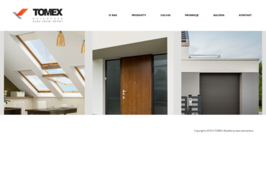 FHU Tomex. Tomasz Kiełbasa - Sprzedaż Okien Aluminiowych Nowy Sącz