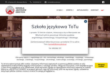 ToTu Szkoła Język&oacute;w Obcych - Kursy Język&oacute;w Obcych Warszawa