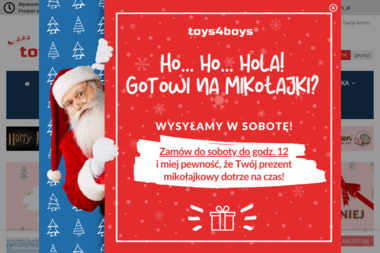 Toys4Boys (CH Alfa) - Paczki Świąteczne Dla Dzieci Białystok