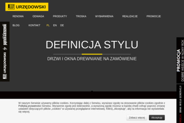 URZĘDOWSKI - Okna, Drzwi, Parapety - Producent Okien Aluminiowych Drzewica