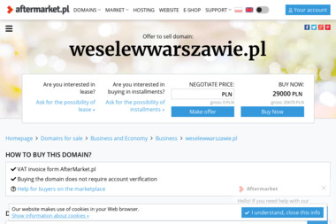 Weselewwarszawie.pl - Ekskluzywne Wizyt&oacute;wki Warszawa