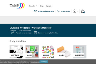 Drukarnia Piotra Włodarskiego - Wydruk Wizytówek Warszawa