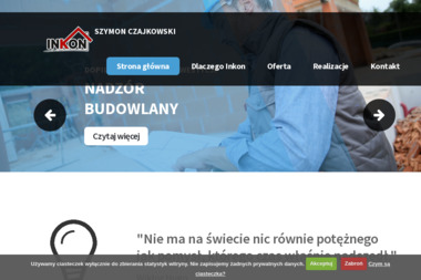 Biuro Obsługi Inwestycji Budowlanych INKON Szymon Czajkowski - Kierownik budowy Siemoń