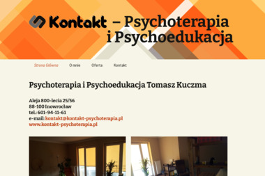 Psychoterapia i Psychoedukacja Tomasz Kuczma - Pomoc Psychologiczna Inowrocław