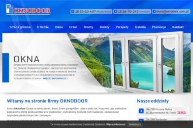 OKNODOOR - Producent Stolarki Aluminiowej Mszana Dolna