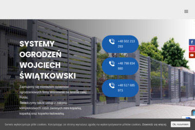 SYSTEMY OGRODZEŃ WOJCIECH ŚWIĄTKOWSKI - Układanie kostki brukowej Grudziądz