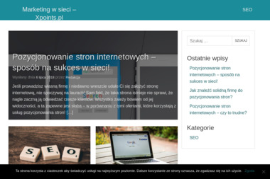 Agencja Reklamy Interaktywnej Xpoints Krzysztof Majchrzak. Agencje reklamowe, strony internetowe - Identyfikacja Wizualna Firmy Łódź