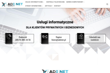 Adenet Wsparcie IT Adam Dziki - Firma Audytorska Szczecin