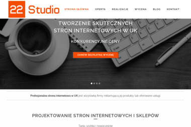22 Studio - Tworzenie Stron Internetowych Coventry