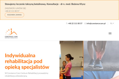 Constance Care sp. z o. o. - Rehabilitacja Warszawa
