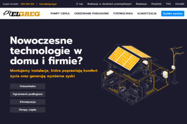 EL-GREG GRZEGORZ PAWŁOWSKI - Firma Elektryczna Piotrków Trybunalski