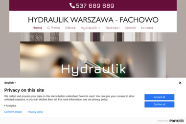 Hydraulik24hWarszawa - Czyszczenie Rur Warszawa