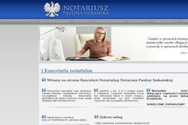 Notariusz - Paulina Siekańska - Usługi Prawne Imielin