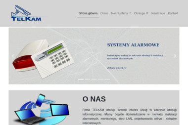 TELKAM - Systemy zabezpieczeń - Instalatorstwo telekomunikacyjne Opole