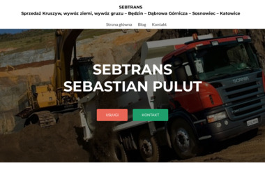 "Seb-Trans" Firma Transportowo-Usługowo-Handlowa Sebastian Pulut - Doskonałej Jakości Studnie Głębinowe Będzin