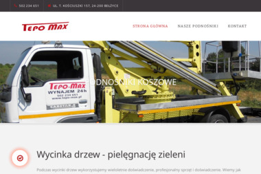 Firma Usługowo-Handlowa TEPO-MAX Piotr Łopion - Prace wysokościowe Babin