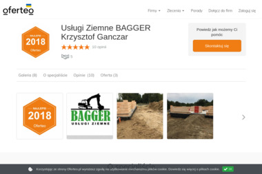 Usługi Ziemne BAGGER Krzysztof Ganczar - Najlepsze Ogrodzenia Żary