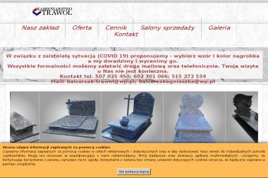 KAMIENIARSTWO TRAWOL s.c. A. Balcerzak, D. Trąbka - Nagrobki Łęczyca
