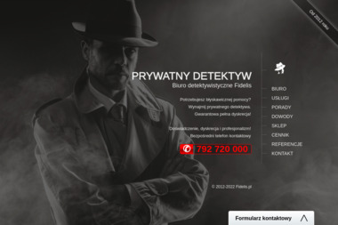 Biuro detektywistyczne Fidelis - Detektyw Kraków