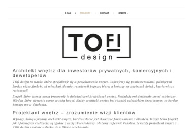 Tofi design - Najlepsze Projektowanie Wnętrz Toruń