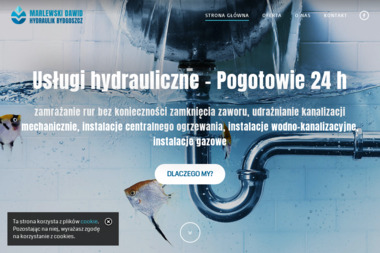 Usługi hydrauliczne Dawid Marlewski - Solidne Pogotowie Hydrauliczne Bydgoszcz