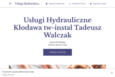 Walczak Tadeusz - Doświadczona Firma Hydrauliczna Koło