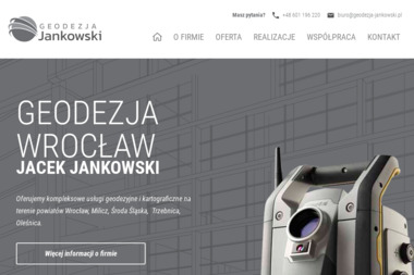 Geodezja Jacek Jankowski - Geodeta Wrocław
