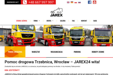 PUH JAREX Jarosław Frąckowiak - Najwyższej Klasy Transport Busem Trzebnica
