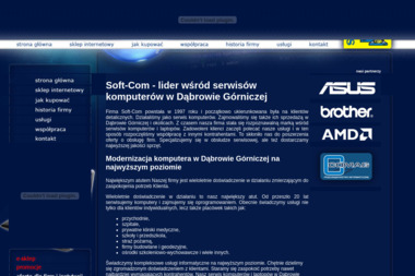 Soft-Com Serwis komputerów Dąbrowa Górnicza - Systemy Informatyczne Dąbrowa Górnicza