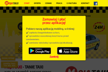 Moja Taxi Sp. z o.o. - Przewóz Osób Busem Białystok