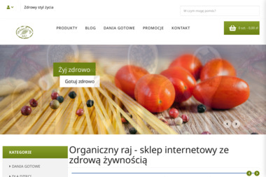 Zdrowa Żywność - Organiczny Raj - Zdrowa żywność Warszawa
