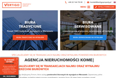 Vertigo Property Group - Wynajem Nieruchomości Warszawa