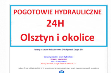Hydraulik-Serwis Sp z.o.o - Instalacje sanitarne Olsztyn
