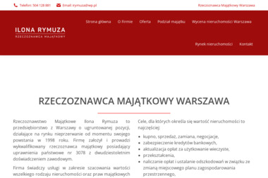 Rzeczoznawstwo Majątkowe Ilona Rymuza - Wyceny Działek Warszawa